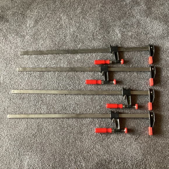 Set of 28” Bar Clamps (4) EUC - Picture 1 of 1